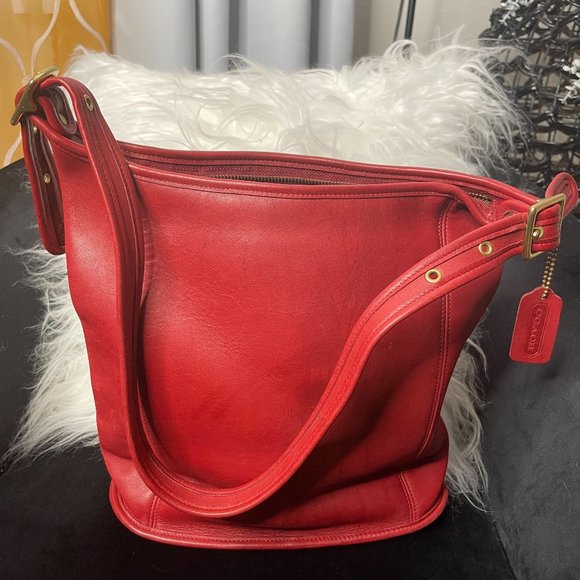 Coach Bags Coach Hobo Bag Red Poshmark